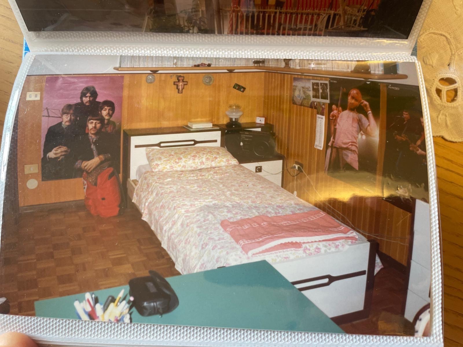 La camera da letto di Giuseppe da ragazzo